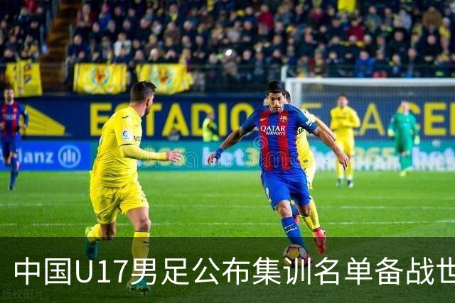 中国U17男足公布集训名单备战世界杯
